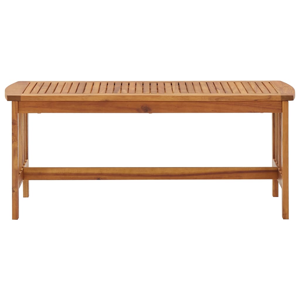 sofabord 102x50x43 cm massivt akacietræ
