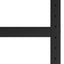 stel til arbejdsbænk 80x57x79 cm metal sort og rød