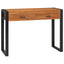 skrivebord med 2 skuffer 100x40x75 cm teaktræ