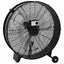 industriel ventilator 77 cm 187,7 W sort