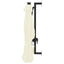 væghængt parasol m. LED-lys 300 cm sandfarvet