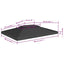 pavillontopdække i 2 lag 310 g/m² 4x3 m sort