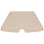 baldakin til havegynge 150/130x105/70 cm beige