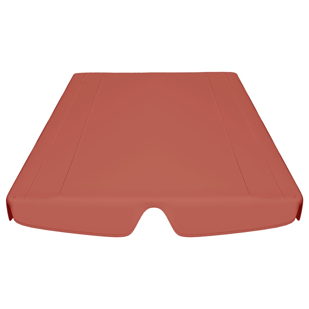 baldakin til havegynge 150/130x105/70 cm terrakottafarvet