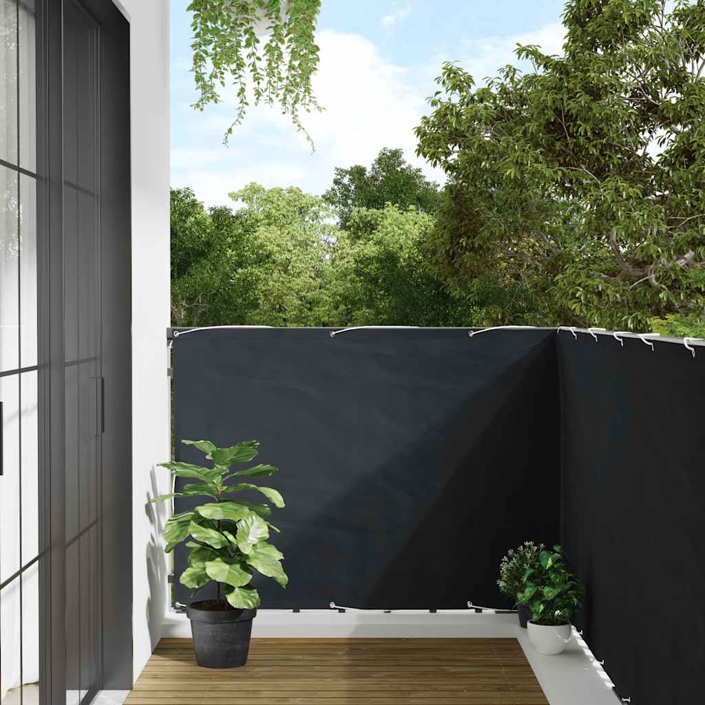 altanafskærmning 120x300 cm oxfordstof antracitgrå billede