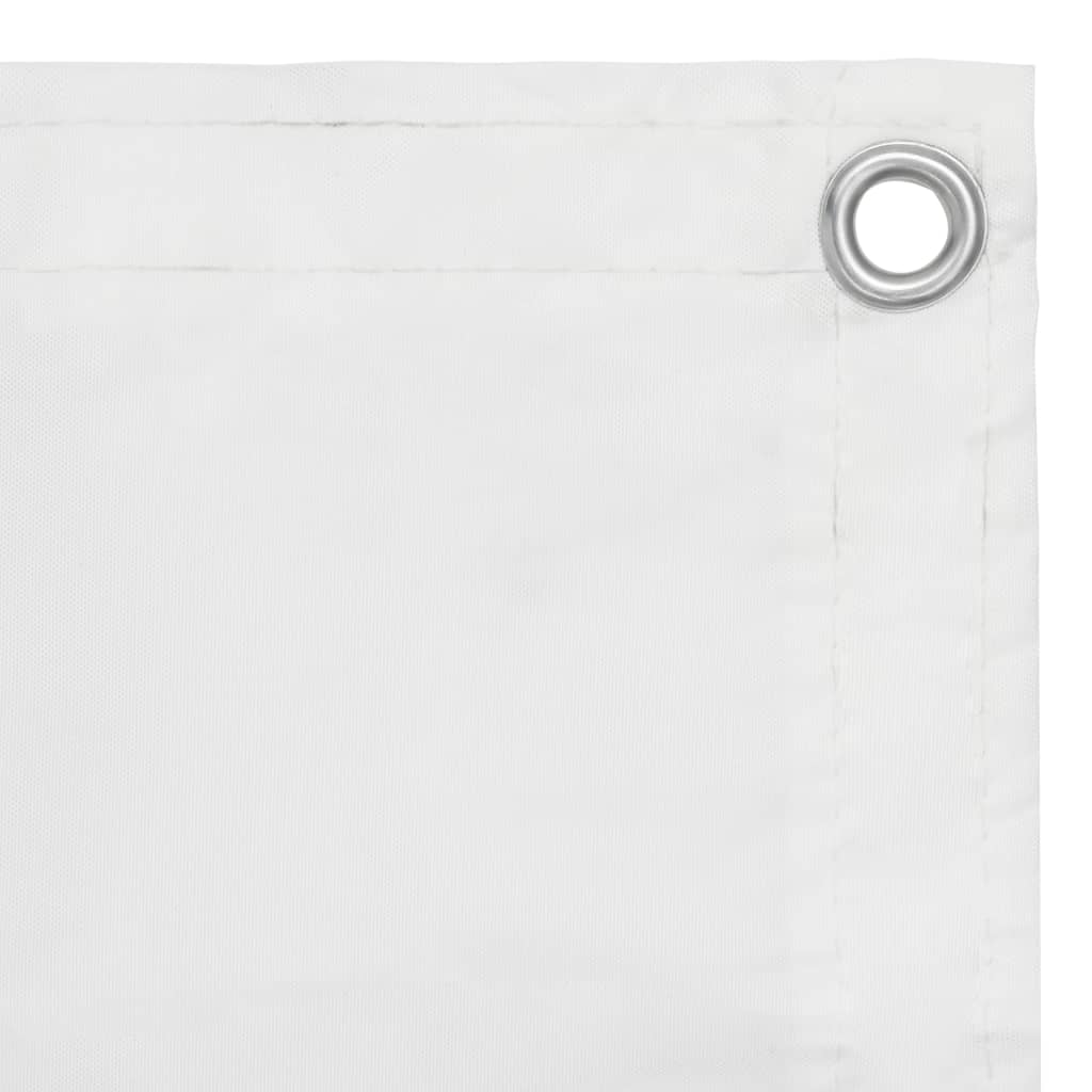 altanafskærmning 75x400 cm oxfordstof hvid
