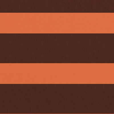 altanafskærmning 90x300 cm oxfordstof orange og brun
