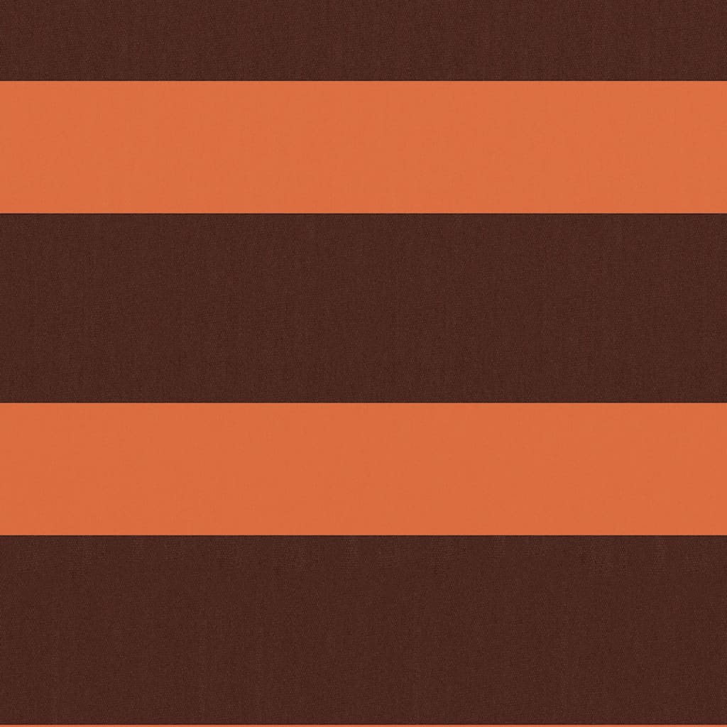 altanafskærmning 90x600 cm oxfordstof orange og brun