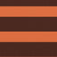 altanafskærmning 120x400 cm oxfordstof orange og brun