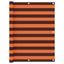 altanafskærmning 120x500 cm oxfordstof orange og brun