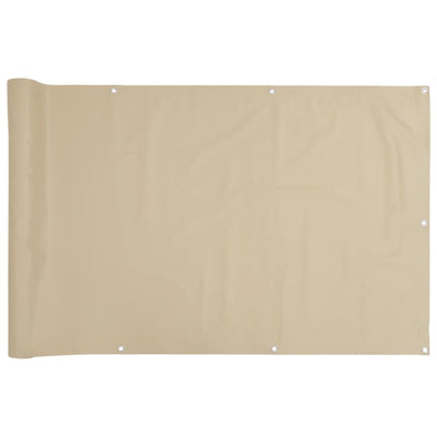 altanafskærmning 90x300 cm oxfordstof beige