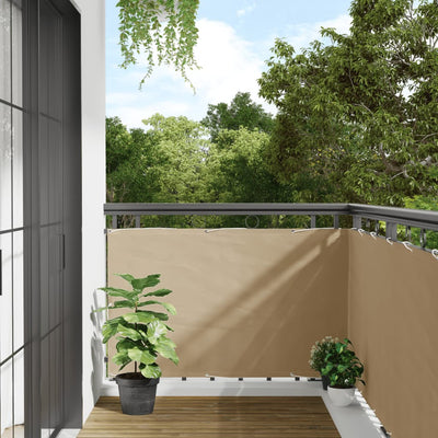 altanafskærmning 90x300 cm oxfordstof beige