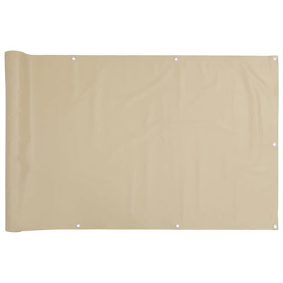 altanafskærmning 90x500 cm oxfordstof beige