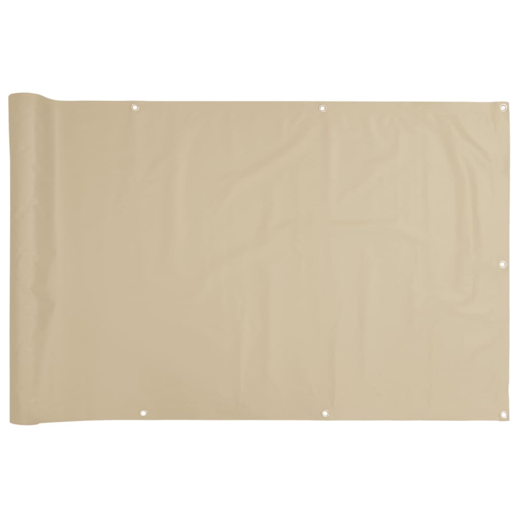 altanafskærmning 120x300 cm oxfordstof beige