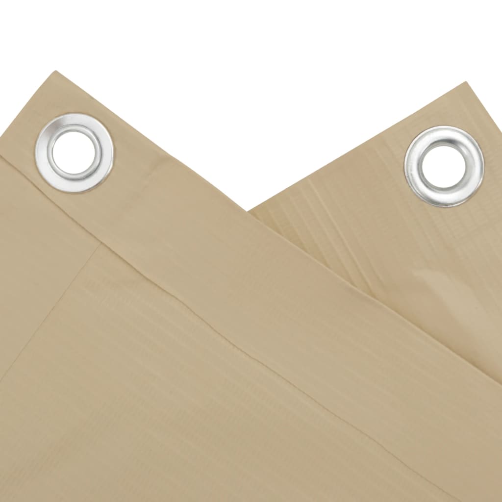 altanafskærmning 120x300 cm oxfordstof beige