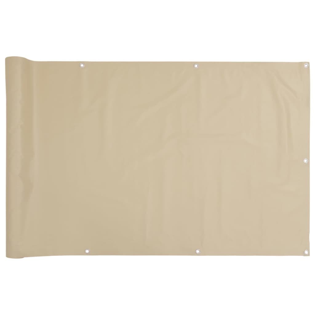 altanafskærmning 120x600 cm oxfordstof beige