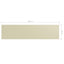 altanafskærmning 75x300 cm oxfordstof cremefarvet