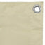 altanafskærmning 120x300 cm oxfordstof cremefarvet