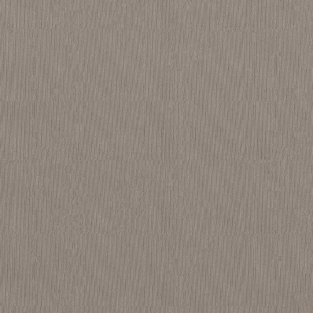 altanafskærmning 90x400 cm oxfordstof gråbrun