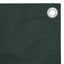 altanafskærmning 90x300 cm oxfordstof mørkegrøn