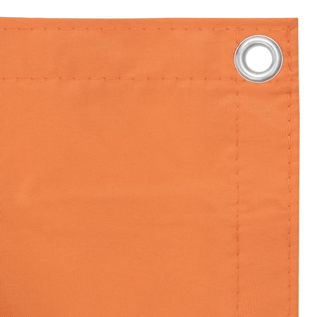 altanafskærmning 90x400 cm oxfordstof orange