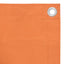 altanafskærmning 120x600 cm oxfordstof orange