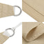 solsejl 2,5x3,5 m rektangulær oxfordstof beige