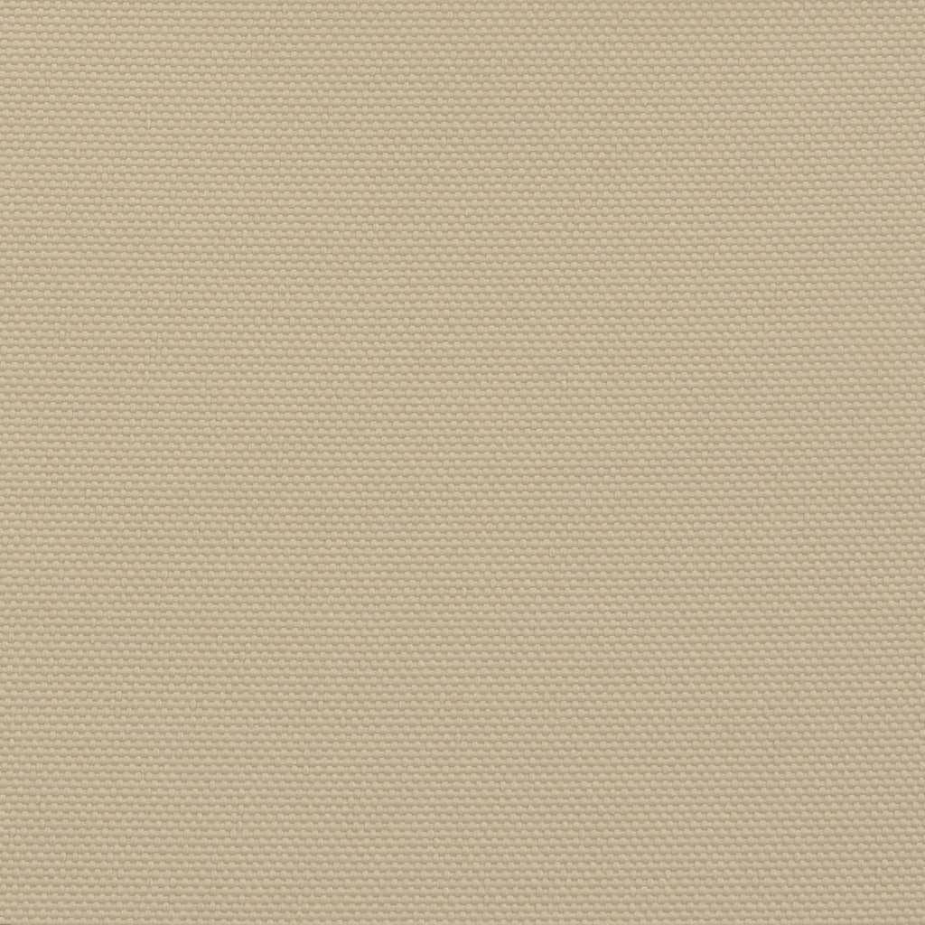 solsejl 2,5x4,5 m rektangulær oxfordstof beige