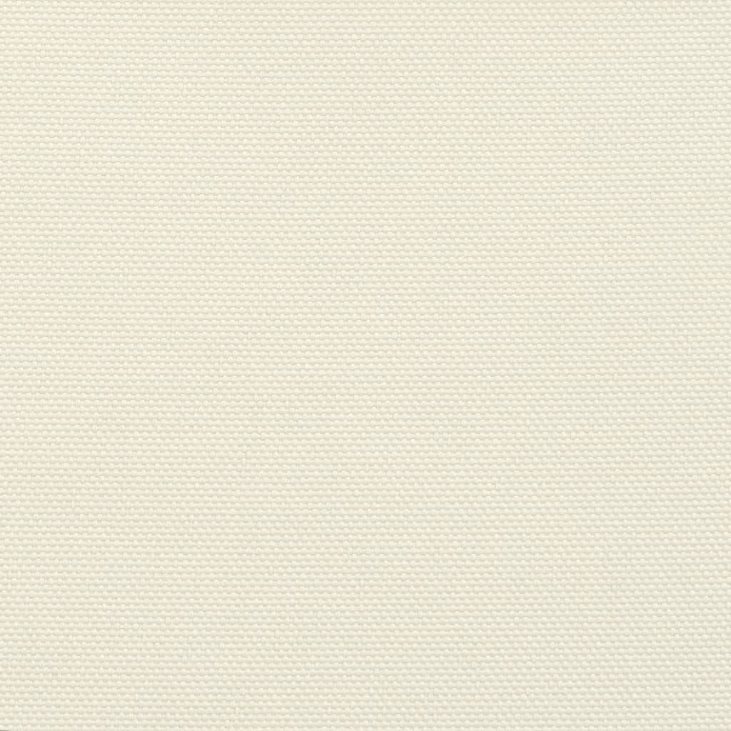 solsejl 2x4,5 m rektangulær oxfordstof cremefarvet