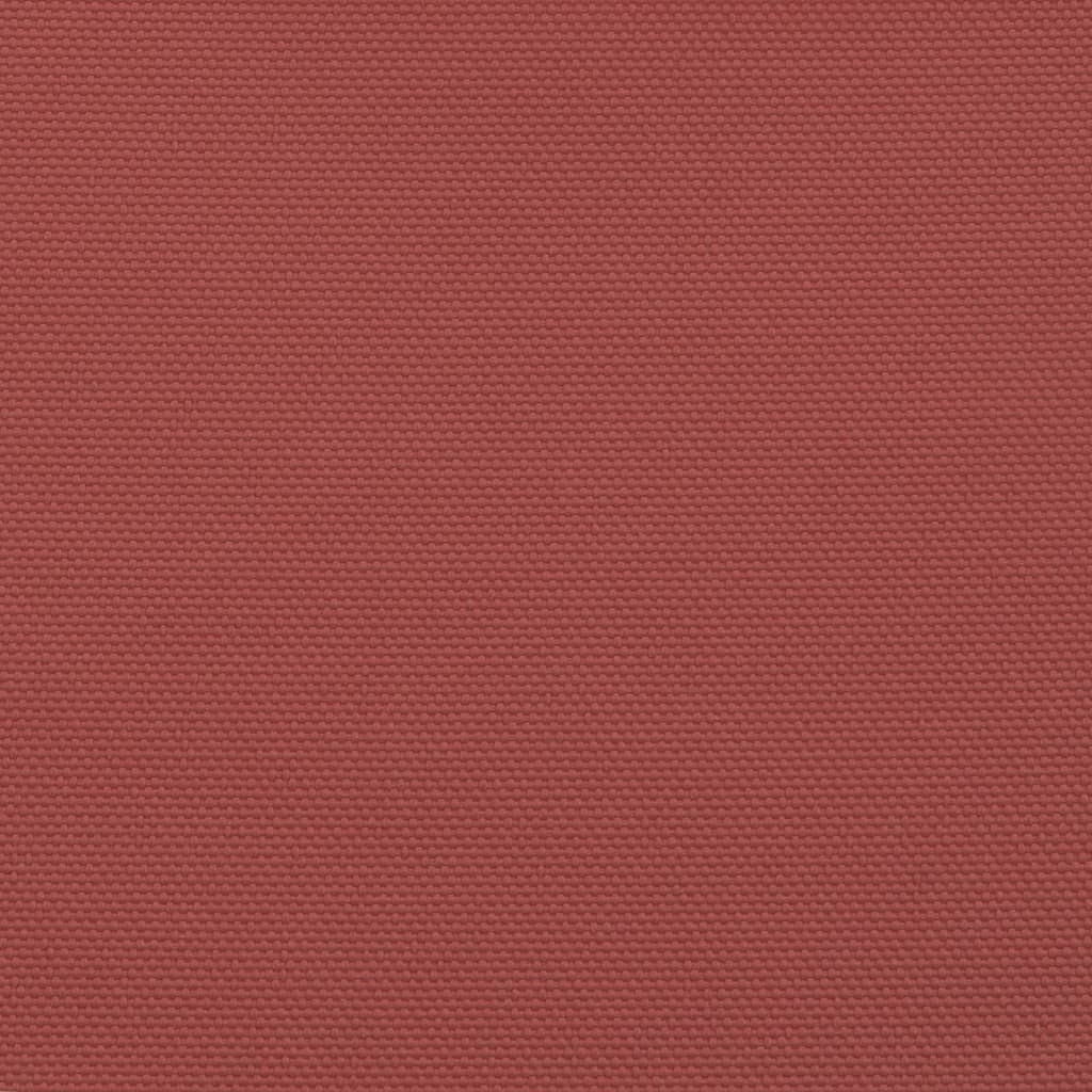 solsejl 3x4,5 m oxfordstof rektangulært terrakotta