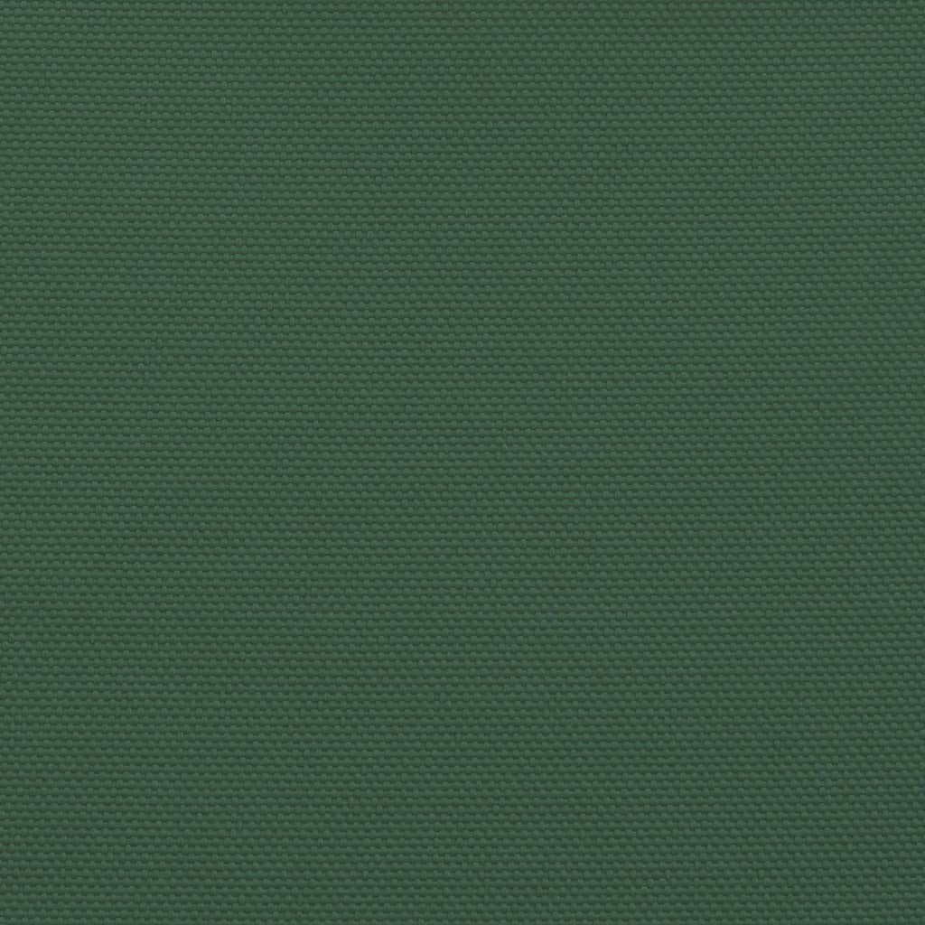 solsejl 3,5x5 m rektangulær oxfordstof mørkegrøn