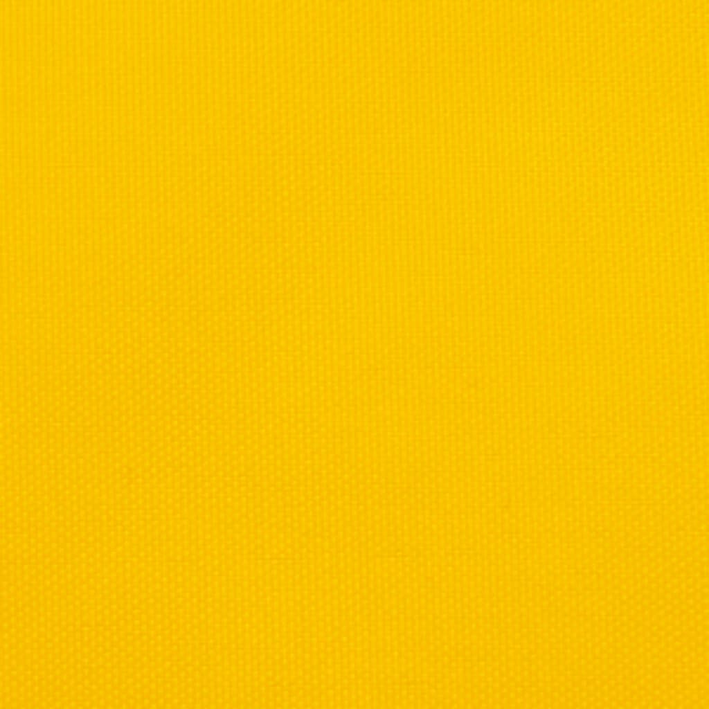 solsejl 3x4,5 m rektangulær oxfordstof gul