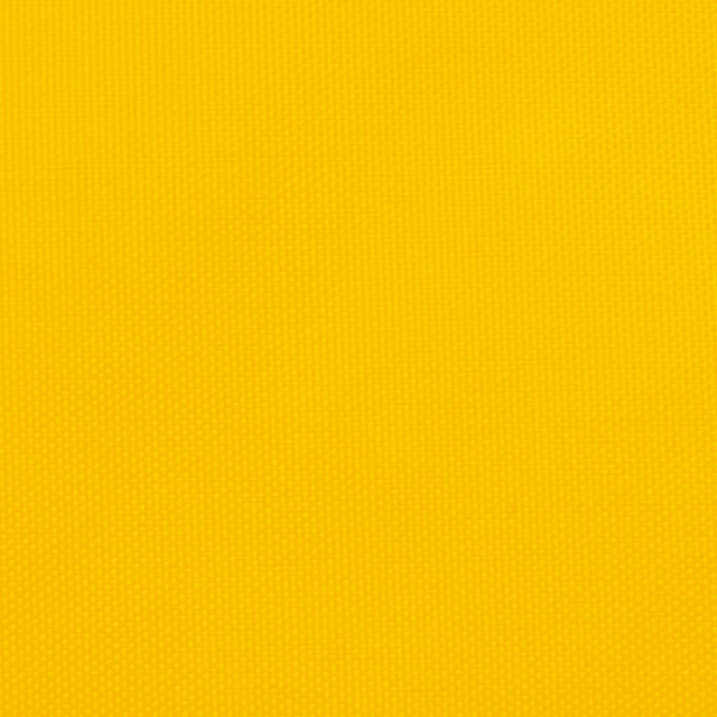 solsejl 3x6 m rektangulær oxfordstof gul