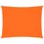 solsejl 2x3 m rektangulær oxfordstof orange
