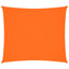 solsejl 2,5x3 m rektangulær oxfordstof orange