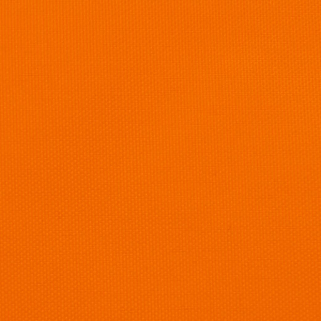 solsejl 2,5x4 m rektangulær oxfordstof orange