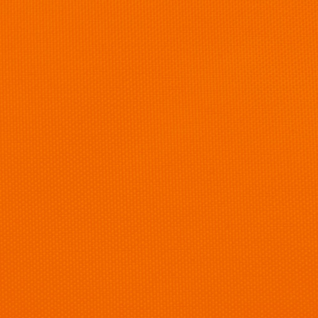 solsejl 4,5x4,5x4,5 m oxfordstof trekantet orange