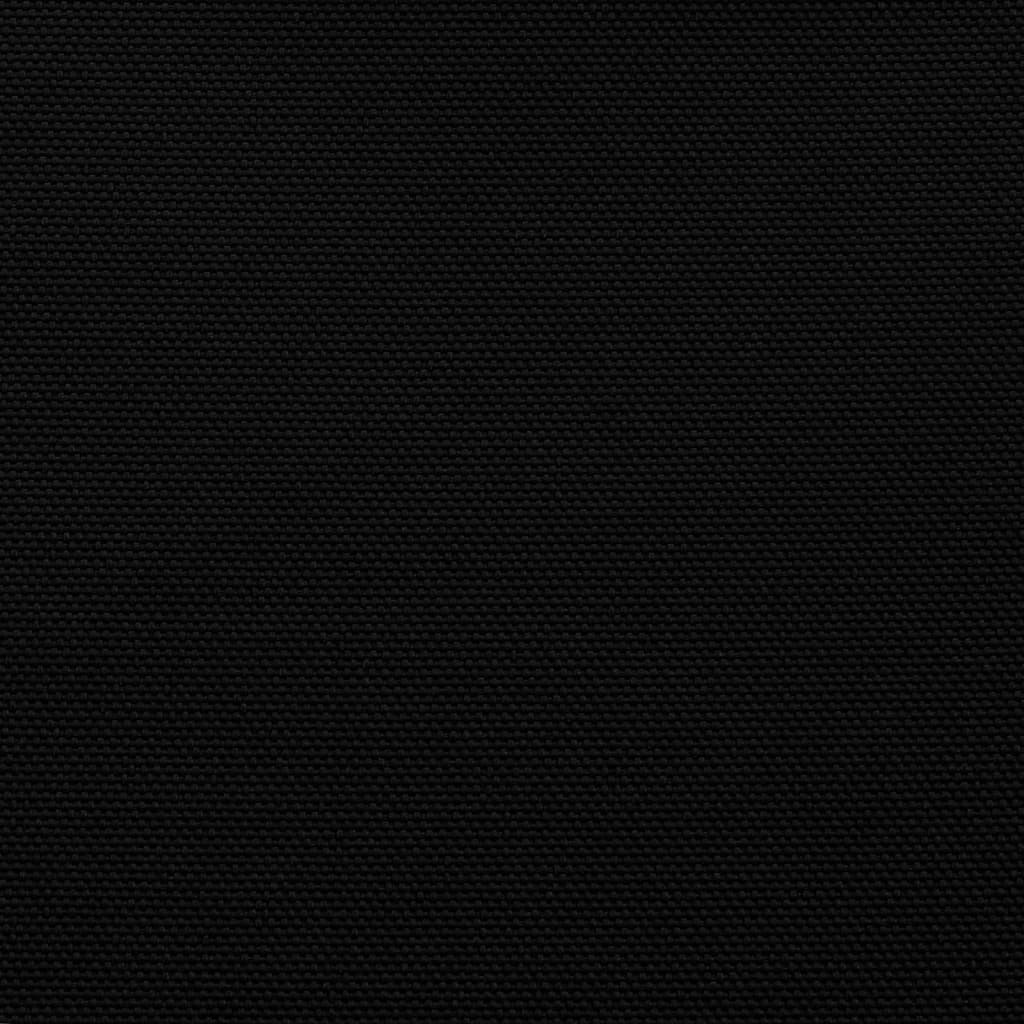 solsejl 2x3 m rektangulær oxfordstof sort