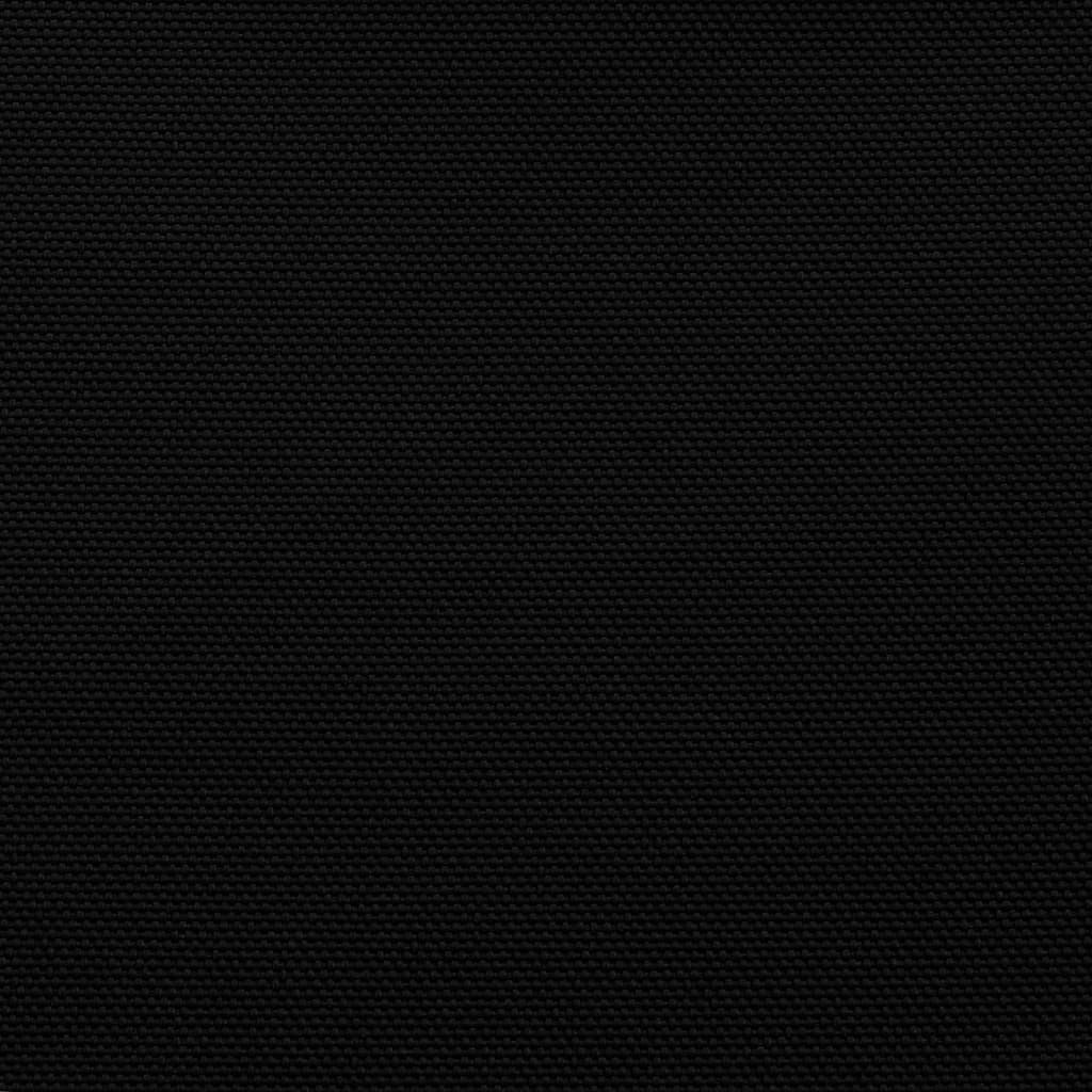 solsejl 2,5x4,5 m rektangulær oxfordstof sort