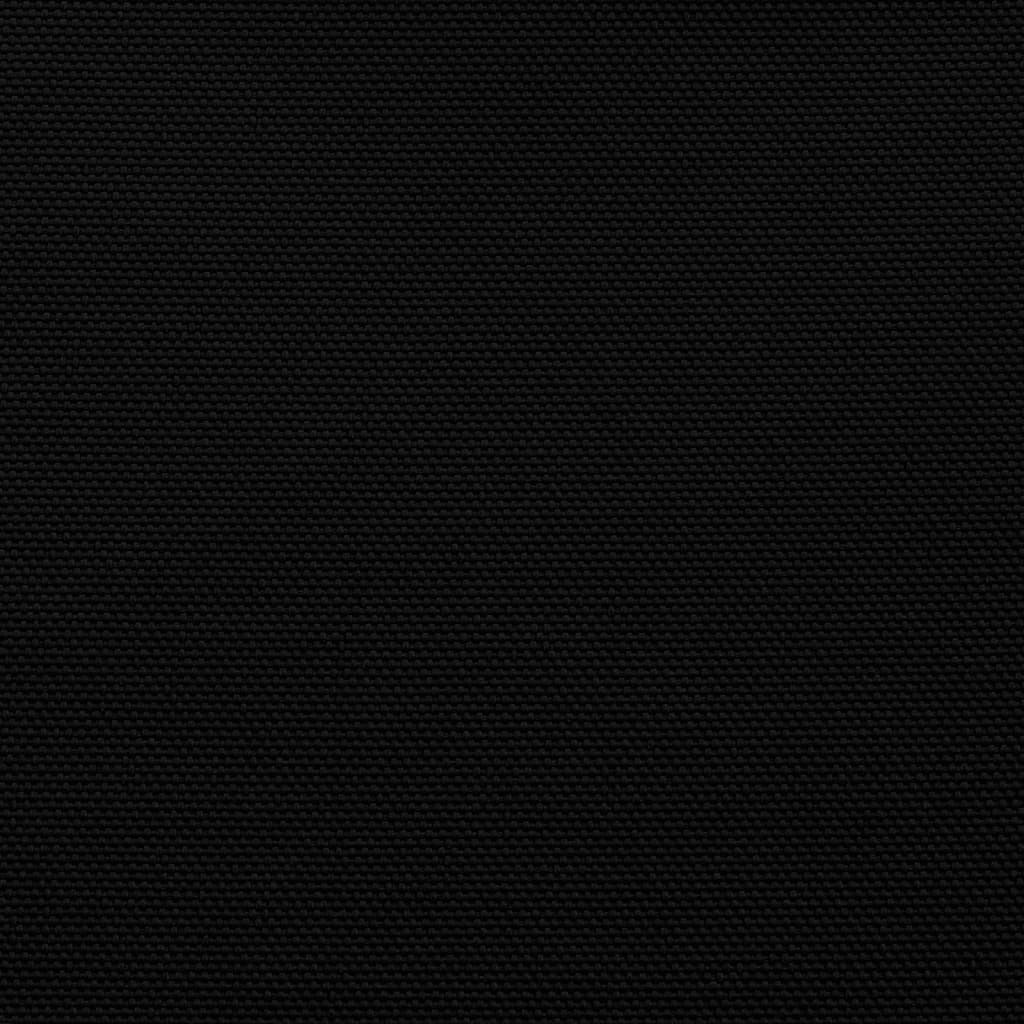 solsejl 4x7 m rektangulær oxfordstof sort