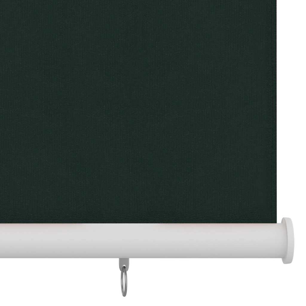 udendørs rullegardin 65 (B) x 140 (H) cm HDPE mørkegrøn