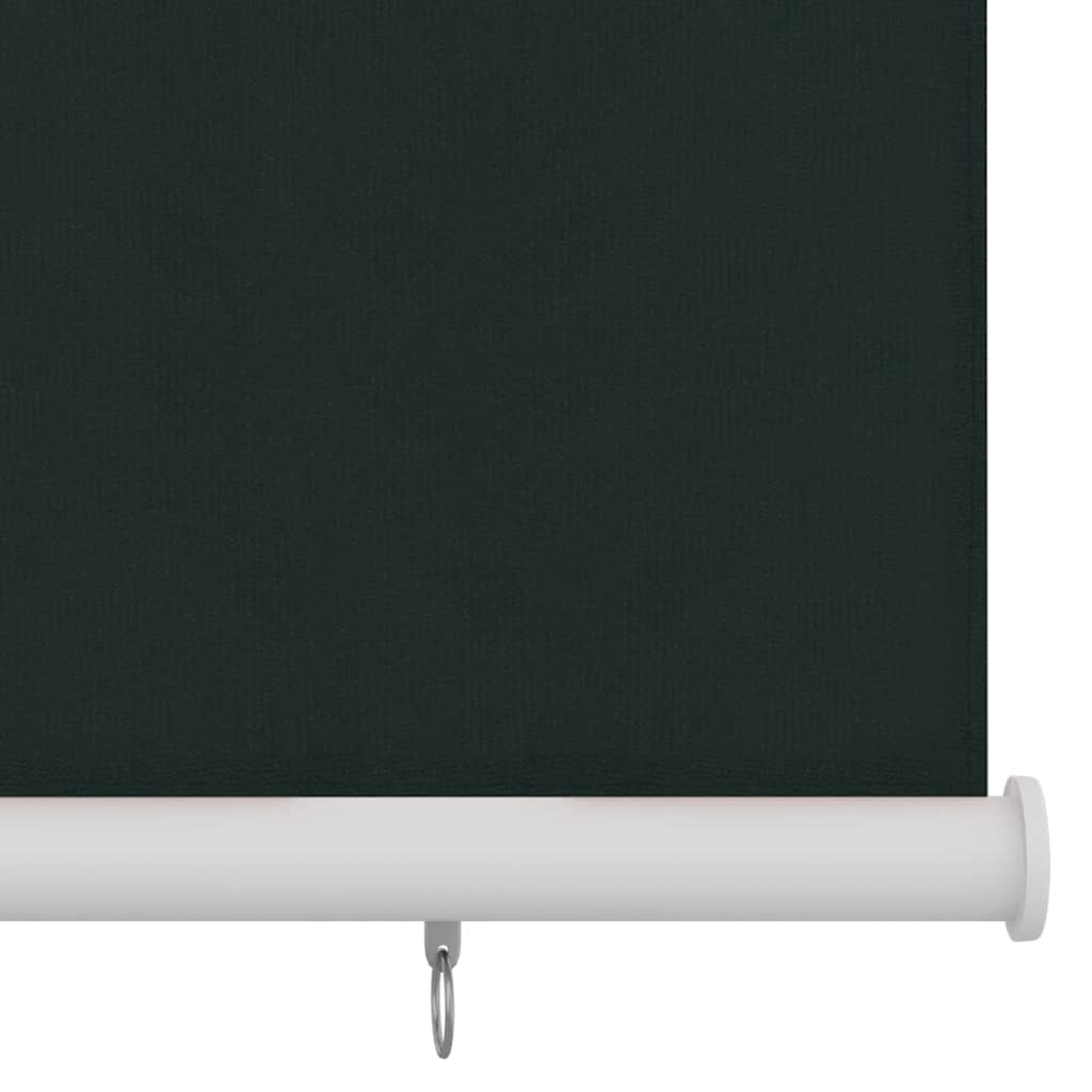 udendørs rullegardin 85 (B) x 140 (H) cm HDPE mørkegrøn