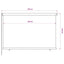 udendørs rullegardin 225 (B) x 140 (H) cm HDPE mørkegrøn