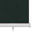udendørs rullegardin 245 (B) x 140 (H) cm HDPE mørkegrøn