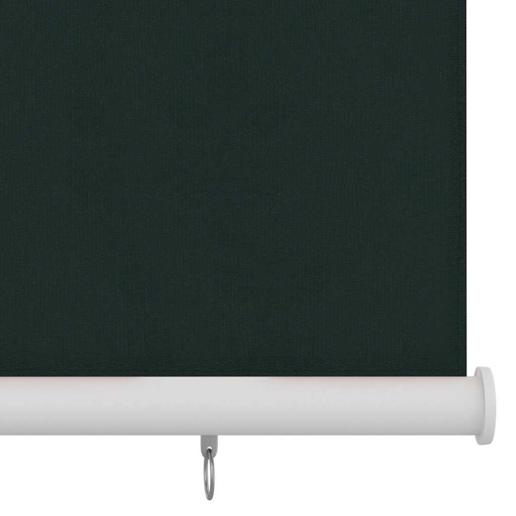 udendørs rullegardin 185 (B) x 230 (H) cm HDPE mørkegrøn