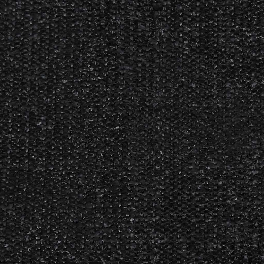 udendørs rullegardin 245 (B) x 140 (H) cm sort