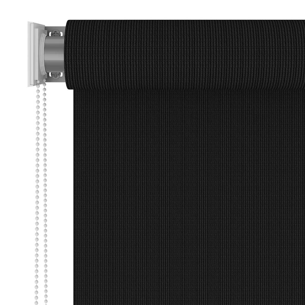udendørs rullegardin 205 (B) x 230 (H) cm sort