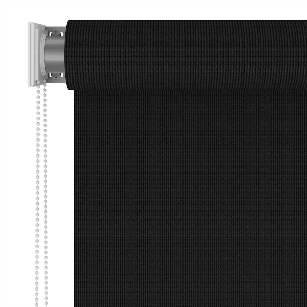 udendørs rullegardin 245 (B) x 230 (H) cm sort