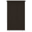 udendørs rullegardin 145 (B) x 230 (H) cm HDPE brun