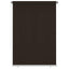 udendørs rullegardin 165 (B) x 230 (H) cm HDPE brun